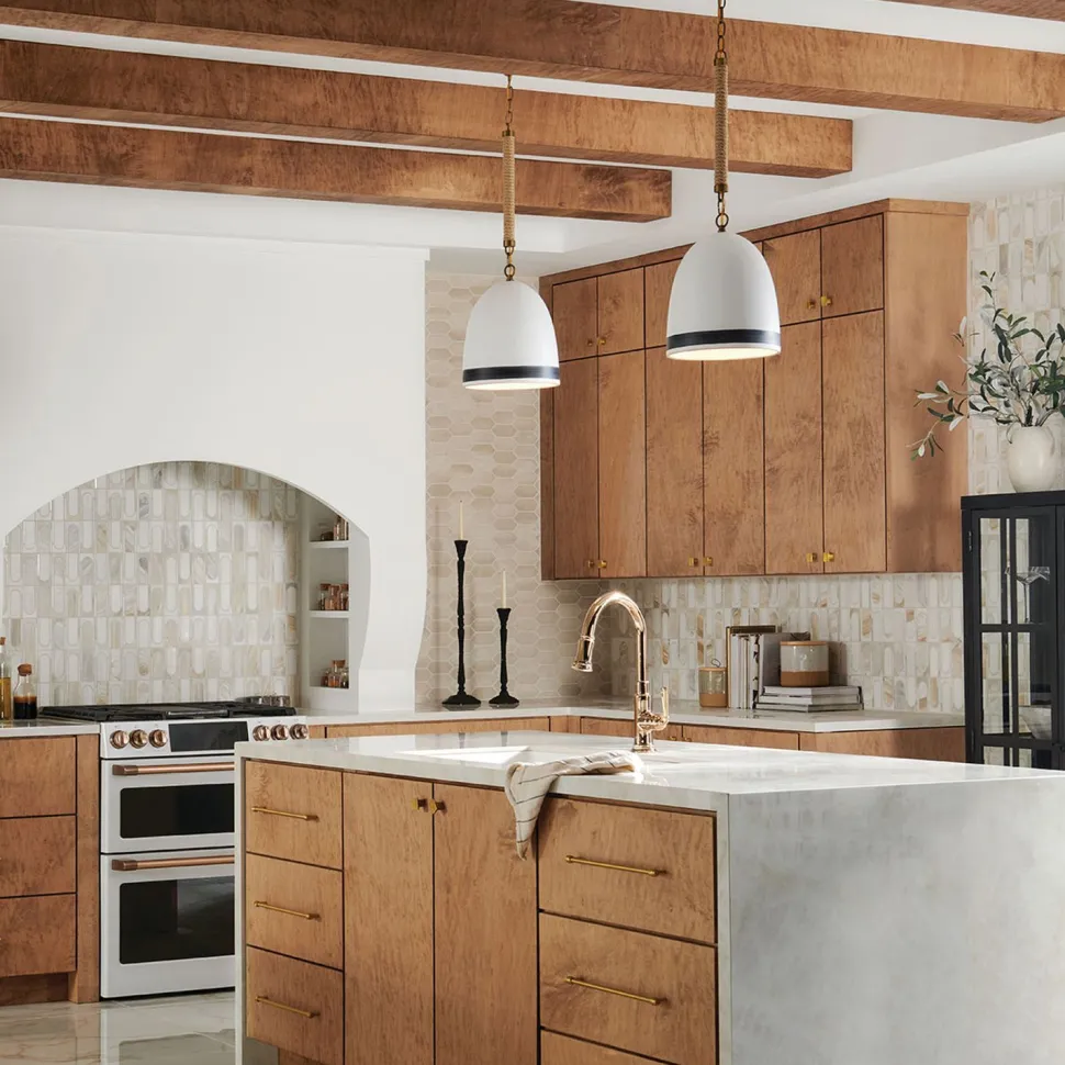 Hängeleuchte Keramik E27 Ø 25,4 cm Retro Design