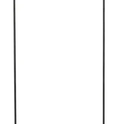 Hängeleuchte Metall B: 81 cm H. max. 1,2 m in Silber 4x E27