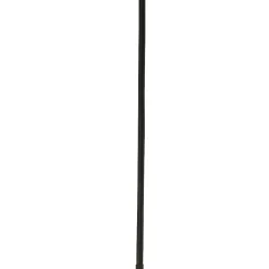 Hängeleuchte Metall E27 D: 45,5 cm in Schwarz Gold