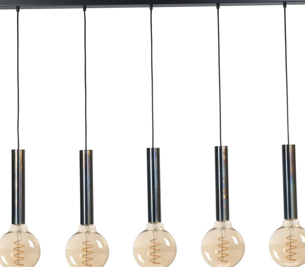 Hängeleuchte Metall für E27 Schwarz Öl-Effekt ESJA