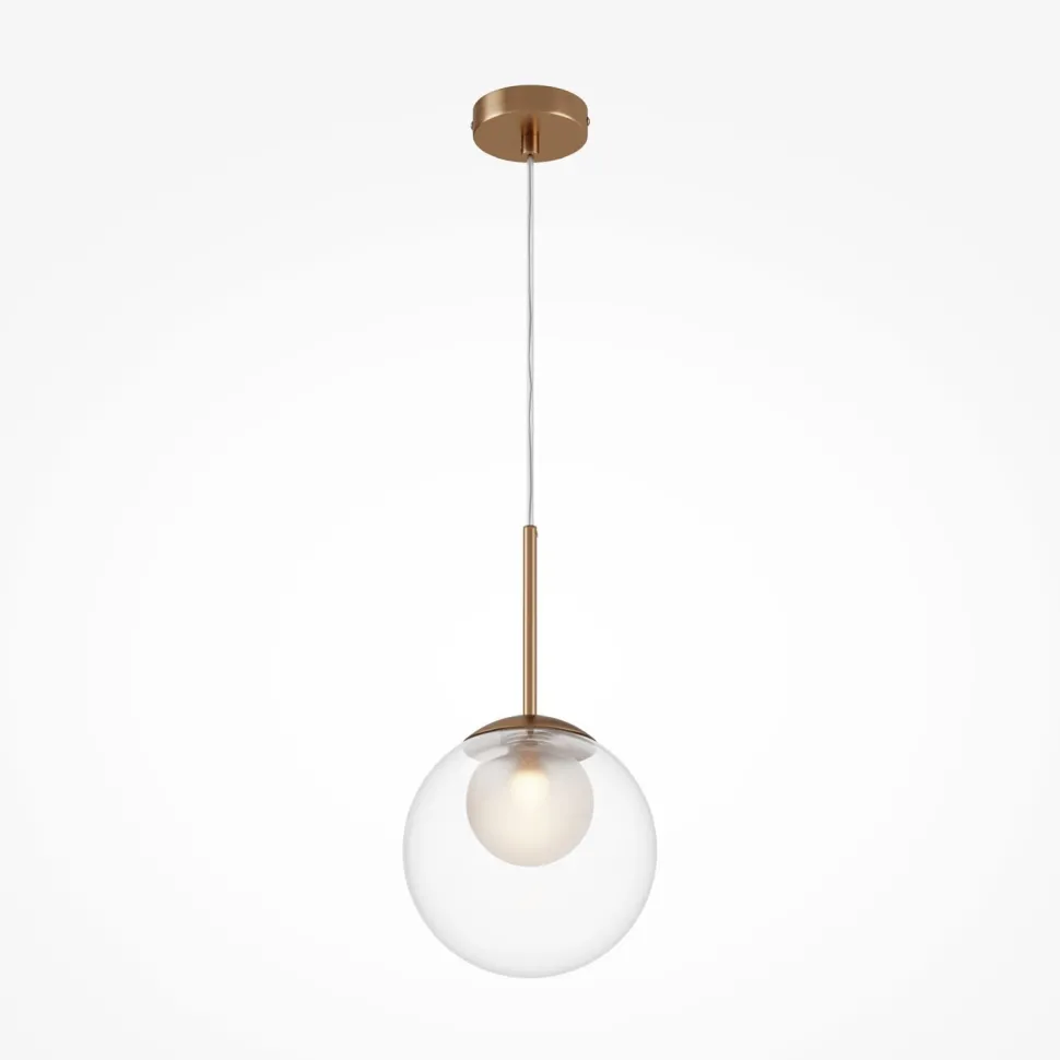 Hängeleuchte Metall Glas Ø 20 cm H: max. 344,1 cm G9