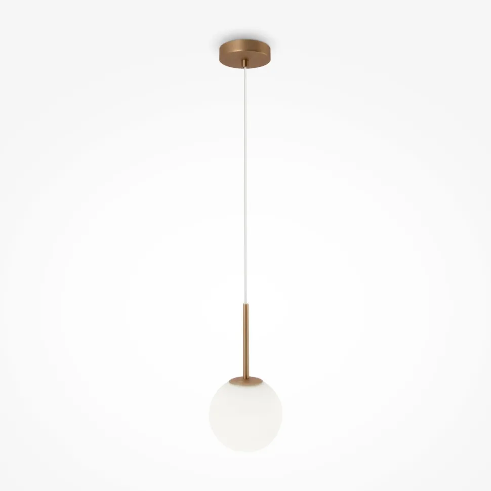 Hängeleuchte Metall Glas E14 D: 15 cm H: max. 180 cm