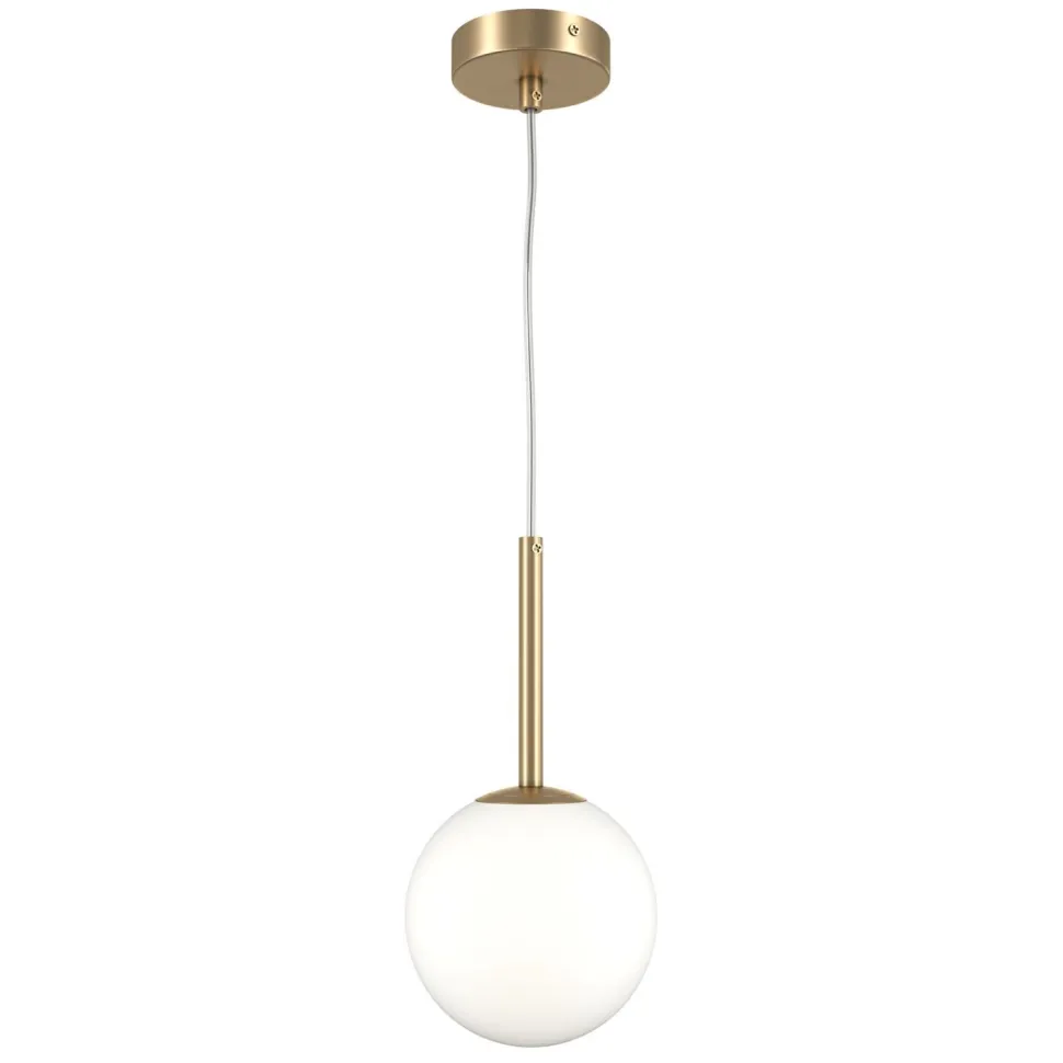 Hängeleuchte Metall Glas E14 D: 15 cm H: max. 180 cm