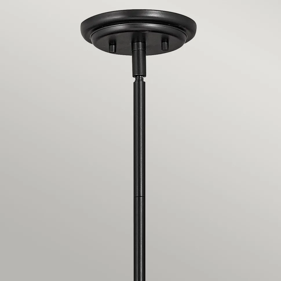 Hängeleuchte Metall Glas E27 rund Ø 28,9 cm Vintage