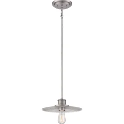 Hängeleuchte Metall Glas in Nickel Ø29cm Esstisch Küche