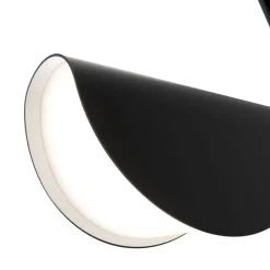 Hängeleuchte Metall H: max. 145 cm Schwarz G9 Modern