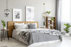 Hängeleuchte Metall Kristall 5x E14 Ø 36 cm in Gold