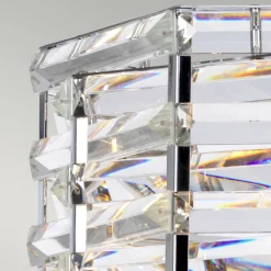 Hängeleuchte Modern Metall Kristall E27 BERSIVA