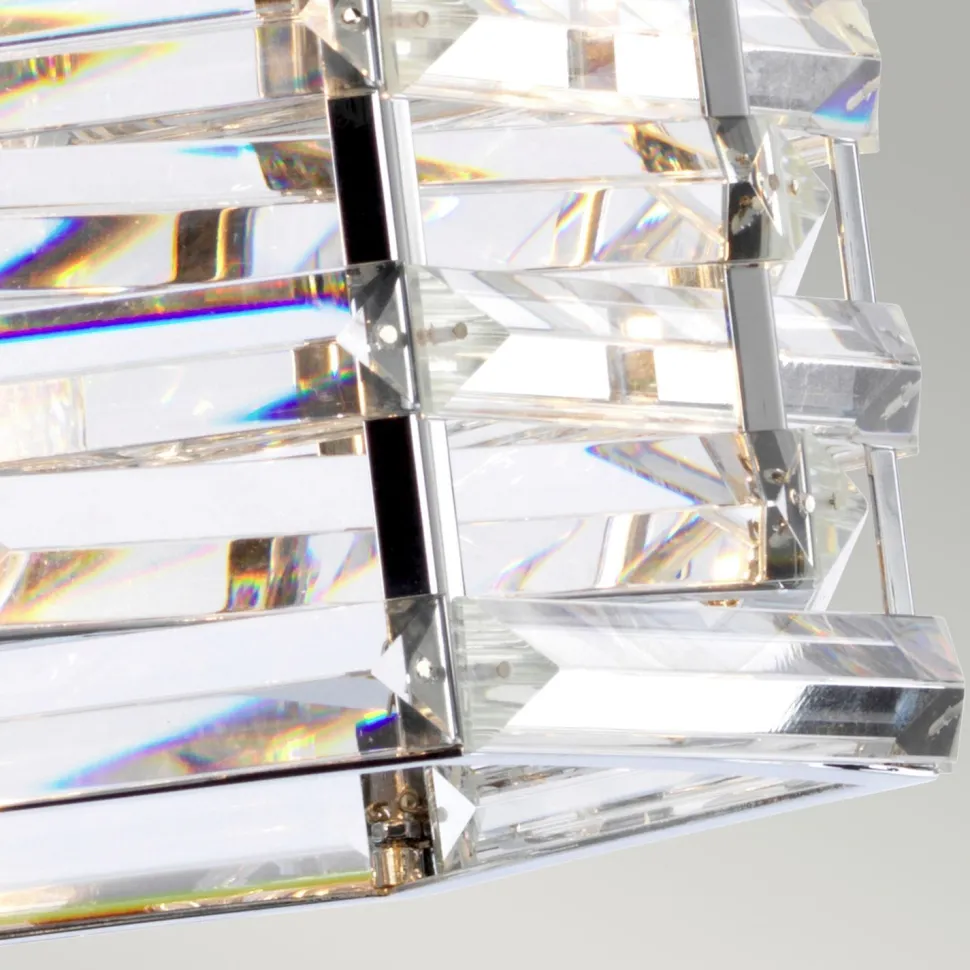 Hängeleuchte Modern Metall Kristall E27 BERSIVA