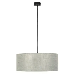 Hängeleuchte rund Ø 50 cm blendarm E27 Grün Stoffschirm