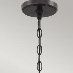 Hängeleuchte rund Ø 46,5 cm H: max. 251,4 cm Seil Schirm