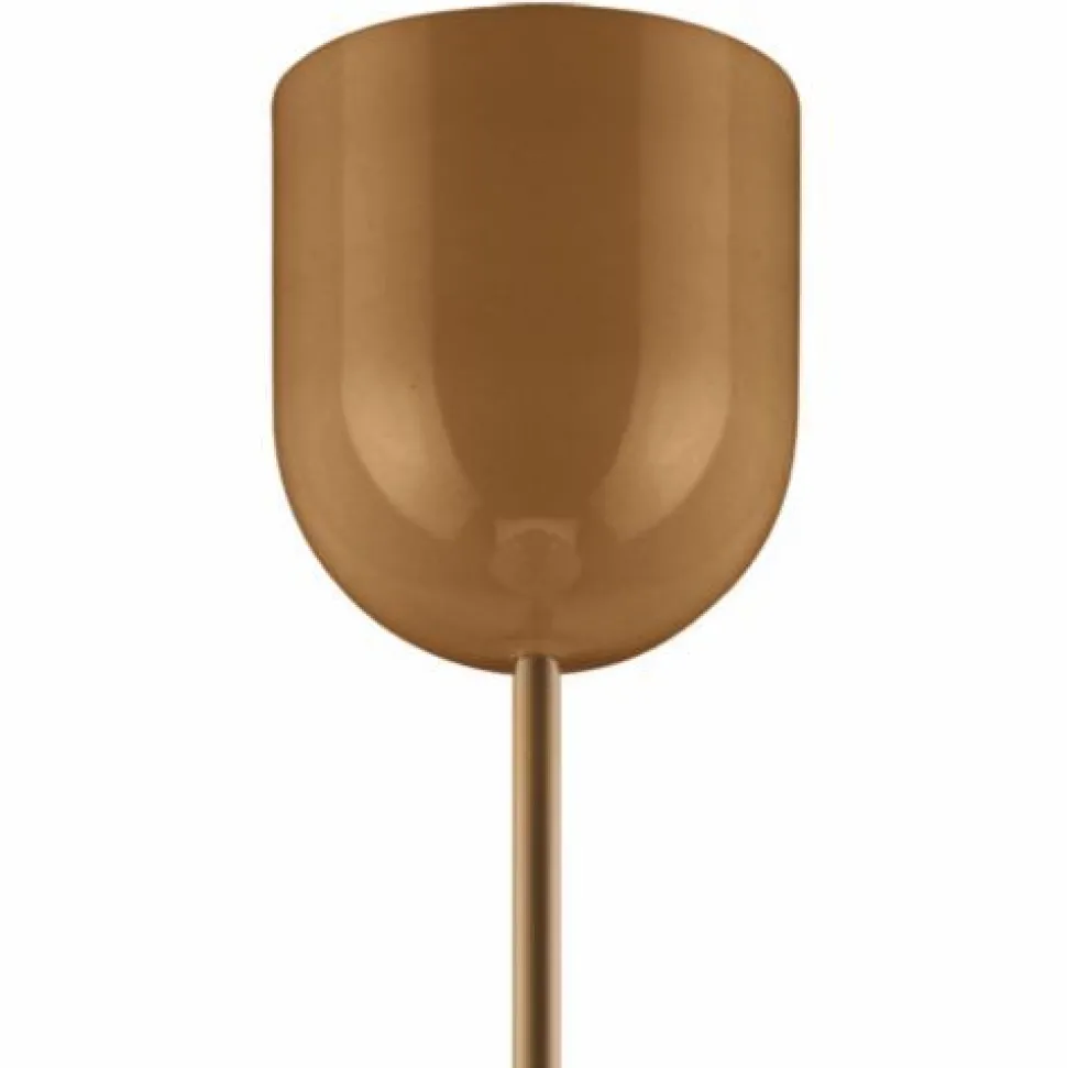 Hängeleuchte Rund Gold Retro Esstisch Glas Lampe