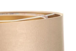 Hängeleuchte Satin E27 rund D: 50 cm in Gold Bunt