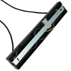 Hängeleuchte Schwarz Gold verstellbar Metall Stoff E27