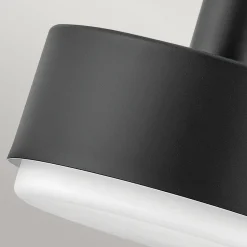 Hängeleuchte Schwarz Messing D: 33 cm Metall Glas 2x E27