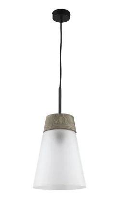 Hängeleuchte Schwarz Weiß Holz ARAVAE Lampe Küche