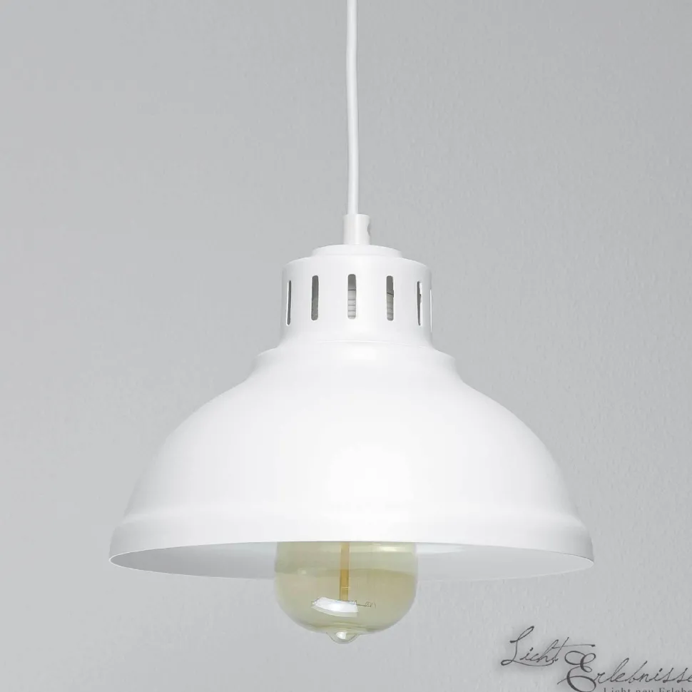 Hängeleuchte SVEN in Weiß 2-flmg