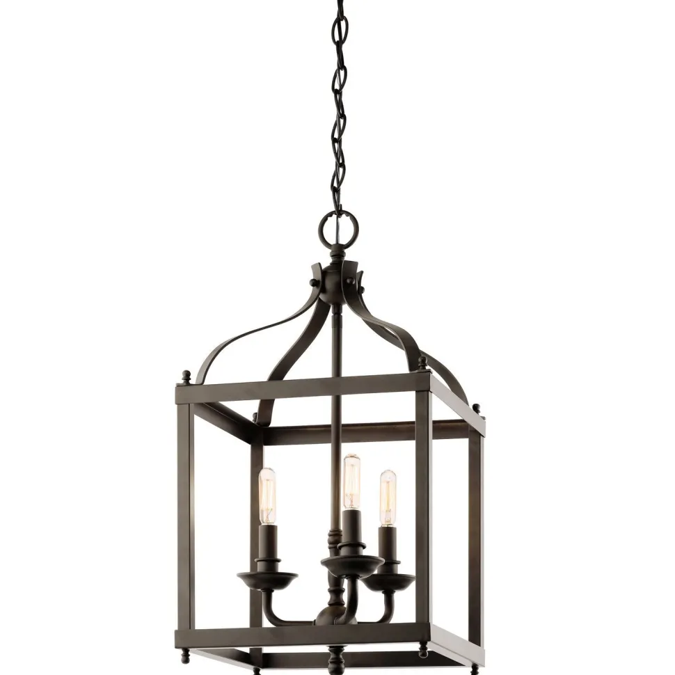 Hängeleuchte THOREN Bronze kürzbar Lampe 3-flammig