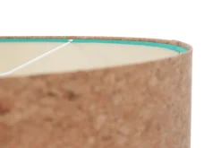 Hängeleuchte Wohnzimmer E27 Ø 60 cm Kork Modern