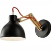 Holz Schwarz Spot Modern vielseitig TIASIA Lampe