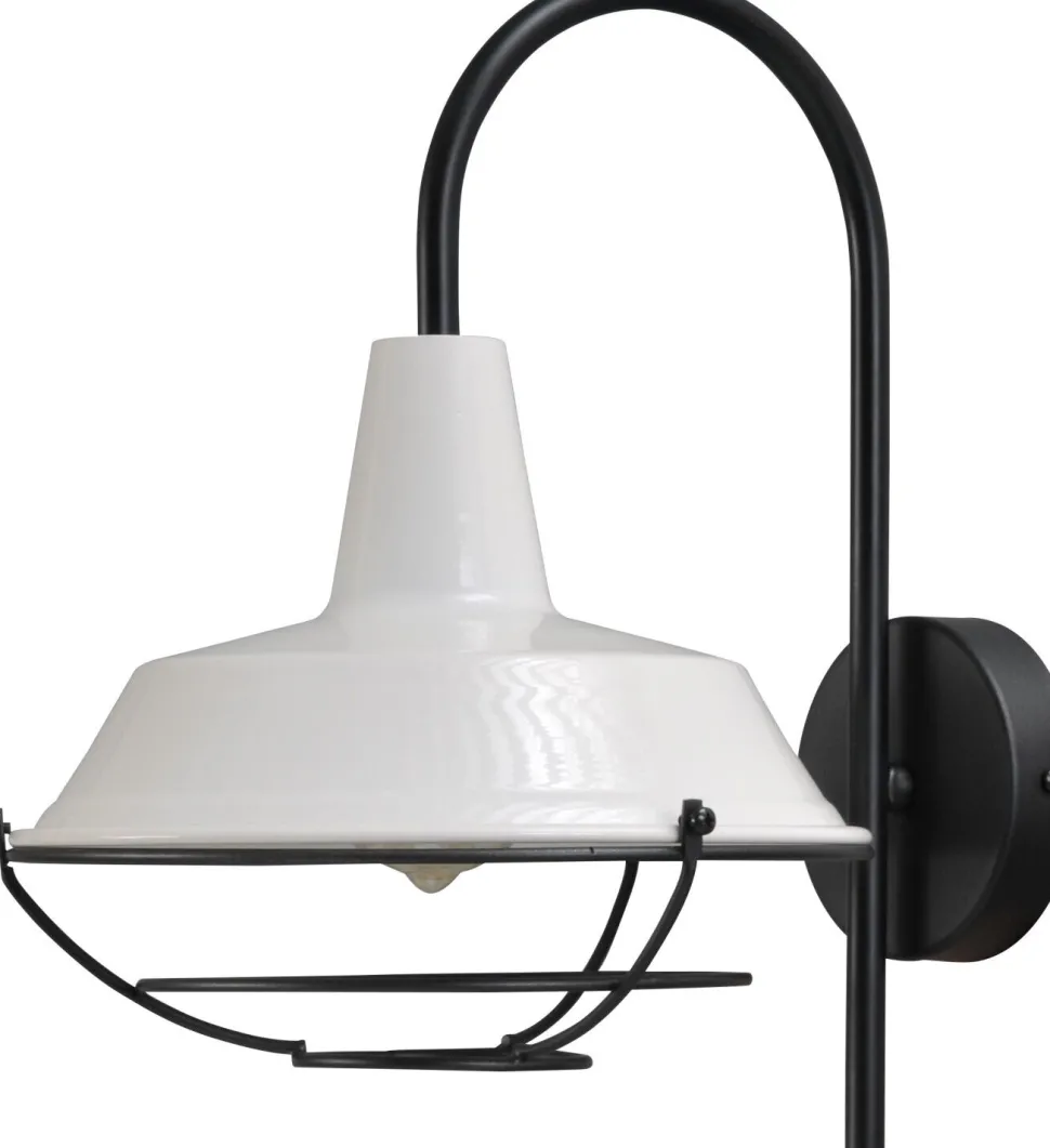 Hotelleuchte E27 PRATO Weiß