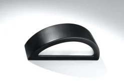 indirekte Wandlampe Schwarz Up Down 40 cm breit E27