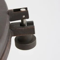 Industrial Pendelleuchte Metall Glas Braun Ø40 cm E27