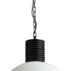 Industrie Hängeleuchte LARINO Weiß Silber Ø50cm