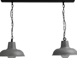 Industrie Küchenlampe in Anthrazit