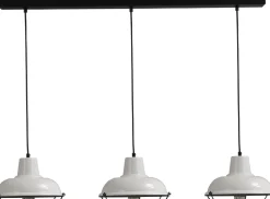 Industrie Pendelleuchte E27 in Weiß