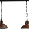 Industrie Pendelleuchte E27 Industrie in Rost Braun