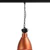 Industrie Pendelleuchte in Kupfer Groß Loft Design