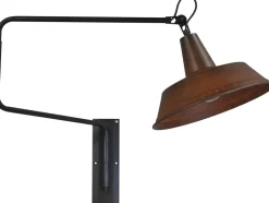 Industrie Wandleuchte Braun Antik Ø35cm PRATO