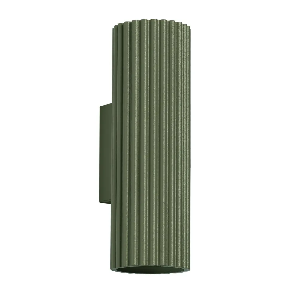 Innenwandlampe klein H: 20 cm Grün GU10 2-flammig Up Down