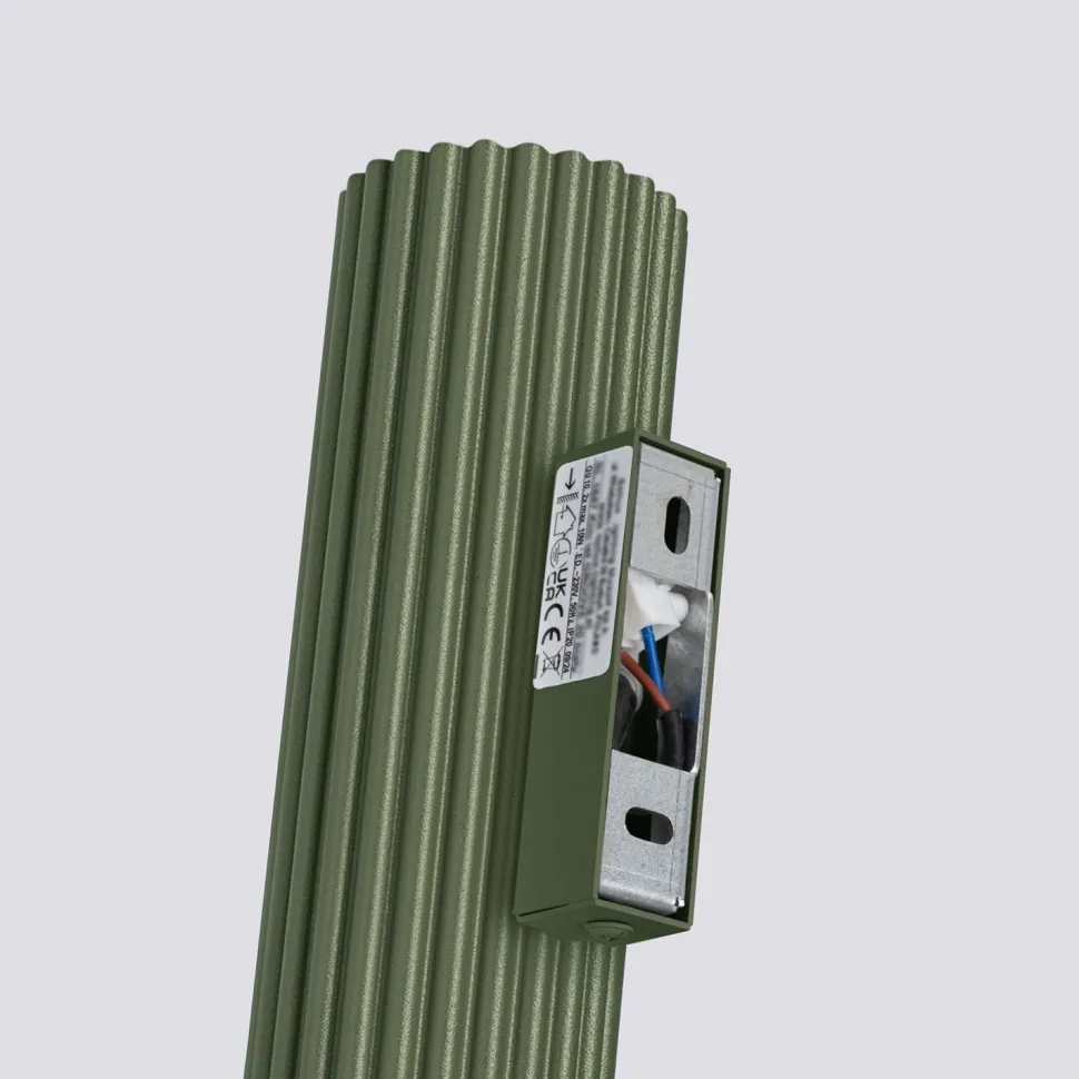 Innenwandlampe klein H: 20 cm Grün GU10 2-flammig Up Down