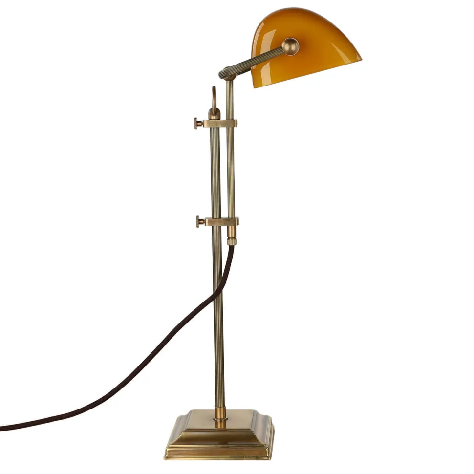 Jugendstil Bankerleuchte Bankerlampe