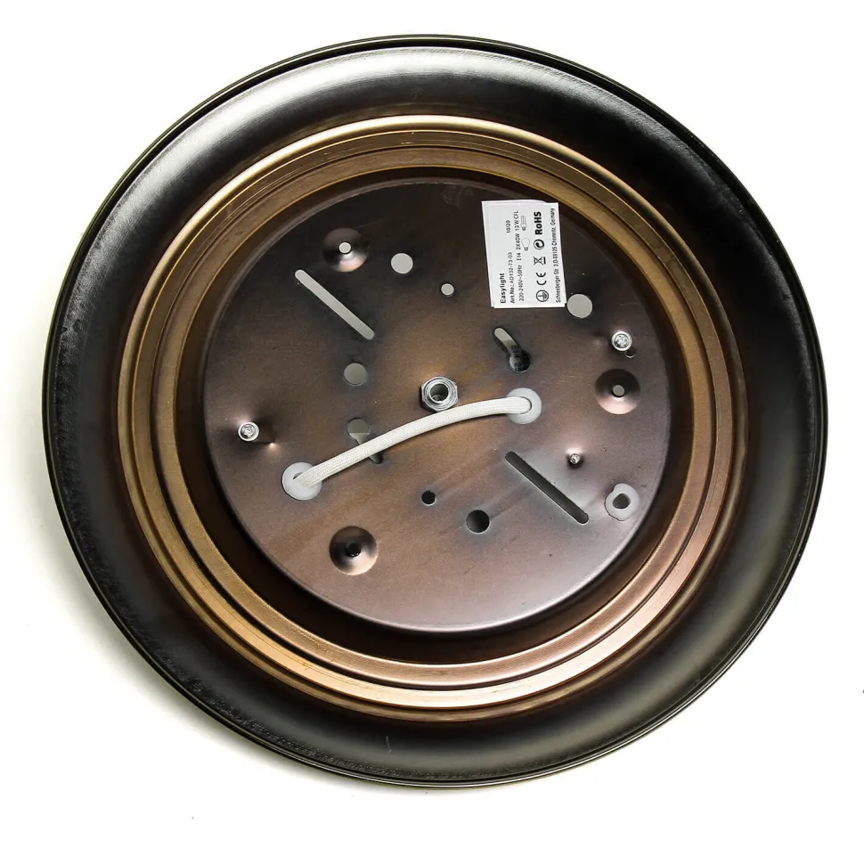 Jugendstil Leuchte für die Decke 2xE14 messing-farben