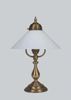 Jugendstil Messinglampen