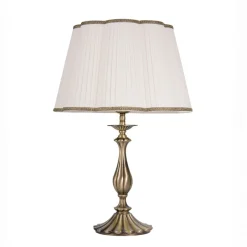 Jugendstil Tischleuchte Nachttischlampe E27 Petalo