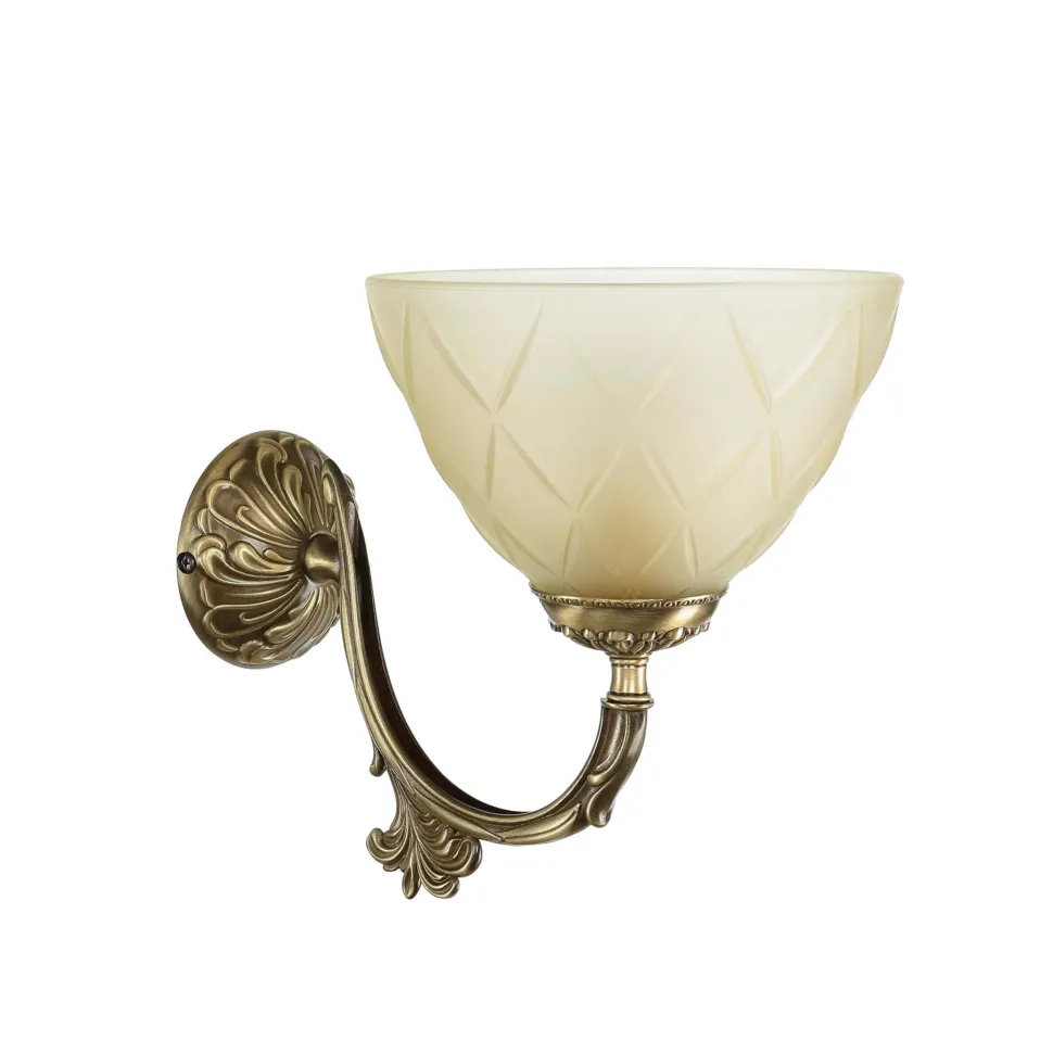 Jugendstil Wandleuchte E14 Elisa