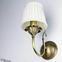 Jugendstil Wandleuchter E14 Ginevra
