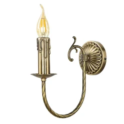 Jugendstil Wandleuchter E14 Petalo