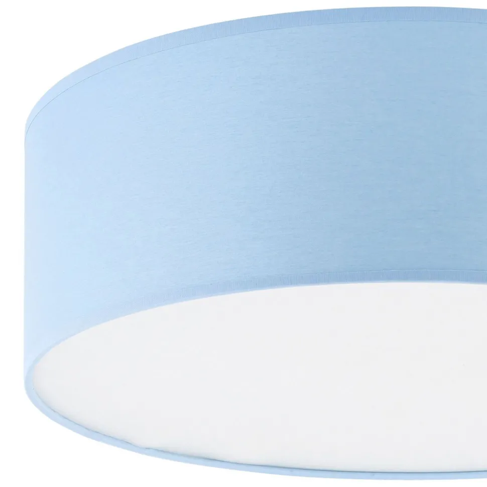 Kinderzimmerlampe Decke Blau Ø 38 cm rund flach