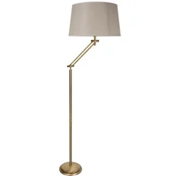 Klassische Standlampe Beige