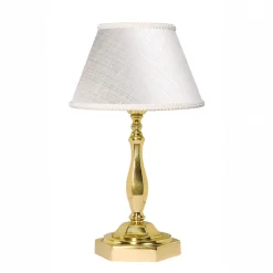 Klassische Tischleuchte Nachttischlampe E14 Abat