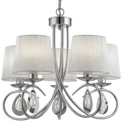 Klassischer Kronleuchter AUB in Chrom