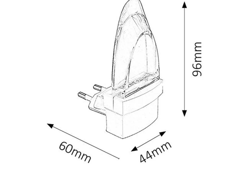 Kleines LED Nachtlicht Kinder Zimmer für Steckdose