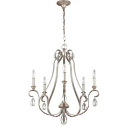 Kronleuchter CANDELA 5 kürzbar 5xE14 Wohnzimmer