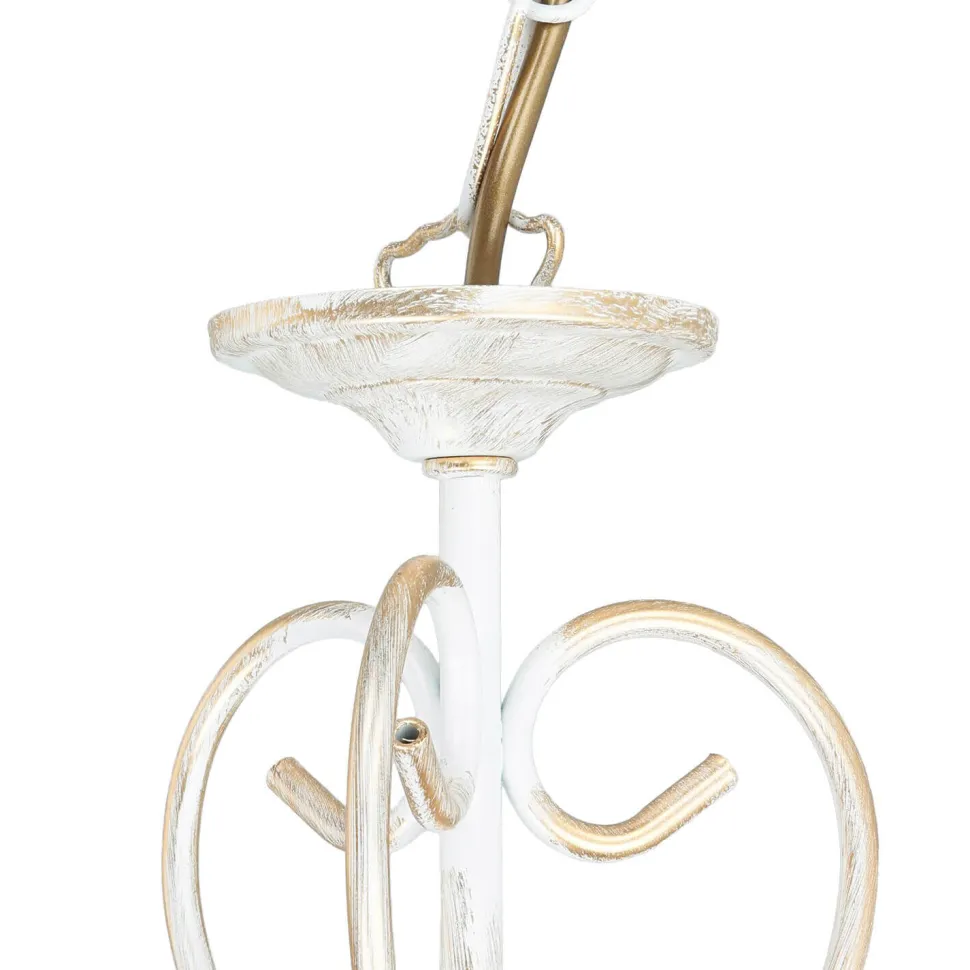 Kronleuchter GANARA in Shabby Gold Barock Motiv