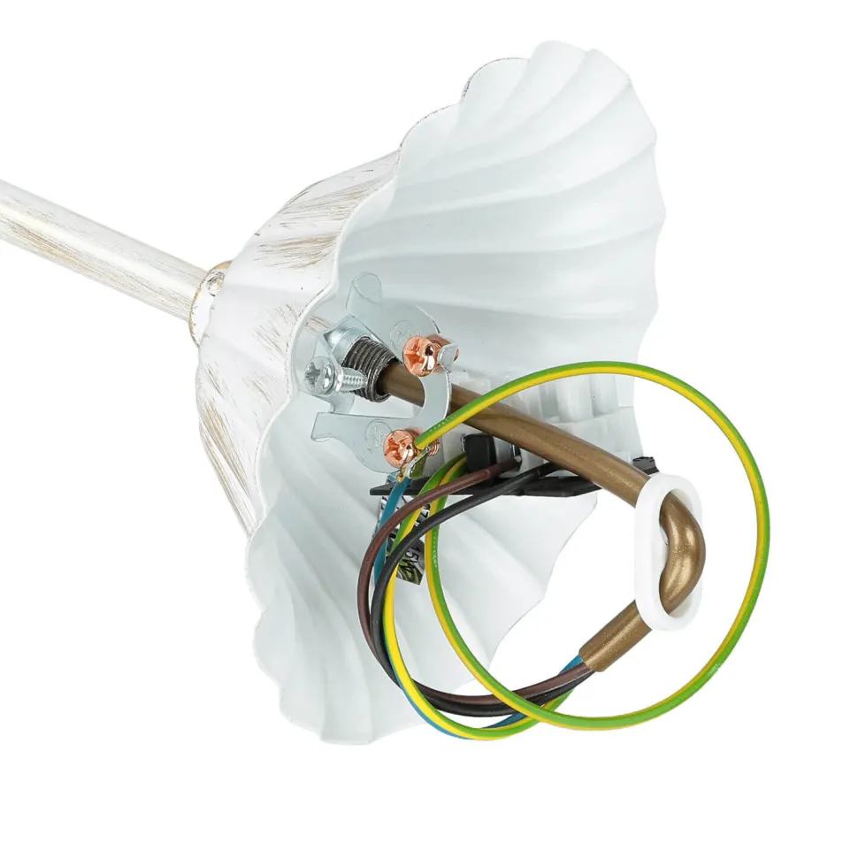 Kronleuchter GANARA in Shabby Gold Barock Motiv